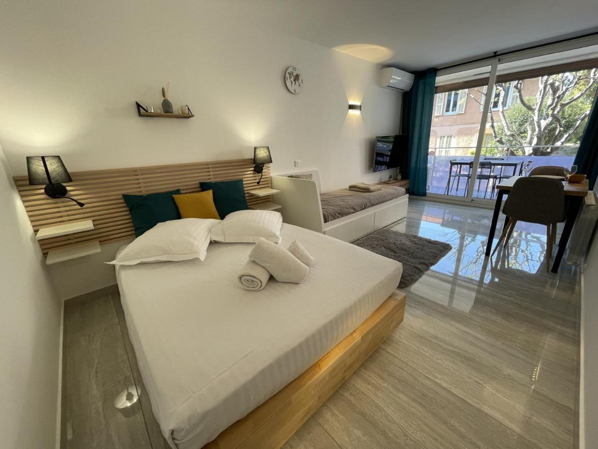 Chaleureux Studio, 200M De La Plage, Parking, Wifi Roquebrune-Cap-Martin Exteriér fotografie